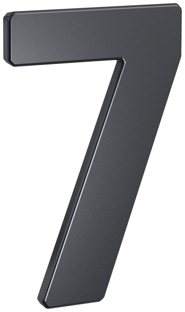 Basi 7300-1007 Plaque de numéro de maison      anthracite