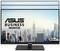 L'écran d'entreprise Asus affiche un panorama de la skyline de New York avec l'Empire State Building au premier plan.