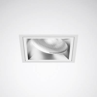 Lampe de plafond en aluminium LED intégrée blanc TREDIAS Lampe de plafond en aluminium LED intégrée blanc TREDIAS