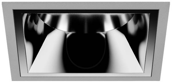 Trilux 9002041190  Projecteur LED encastrable / en saillie   LED LED intégrée 19 W argent