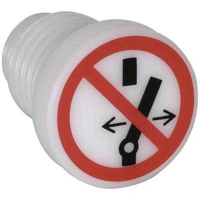 Un panneau blanc avec un bord rouge et un symbole représentant un thermomètre barré d'un cercle.