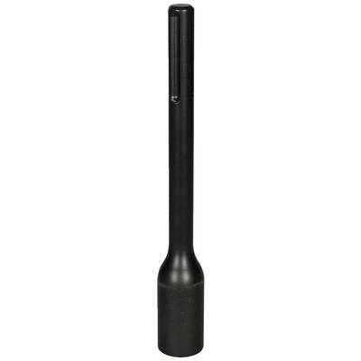 Un stylo noir cylindrique à finition mate et lisse, probablement utilisé comme outil ou composant d'un dispositif.