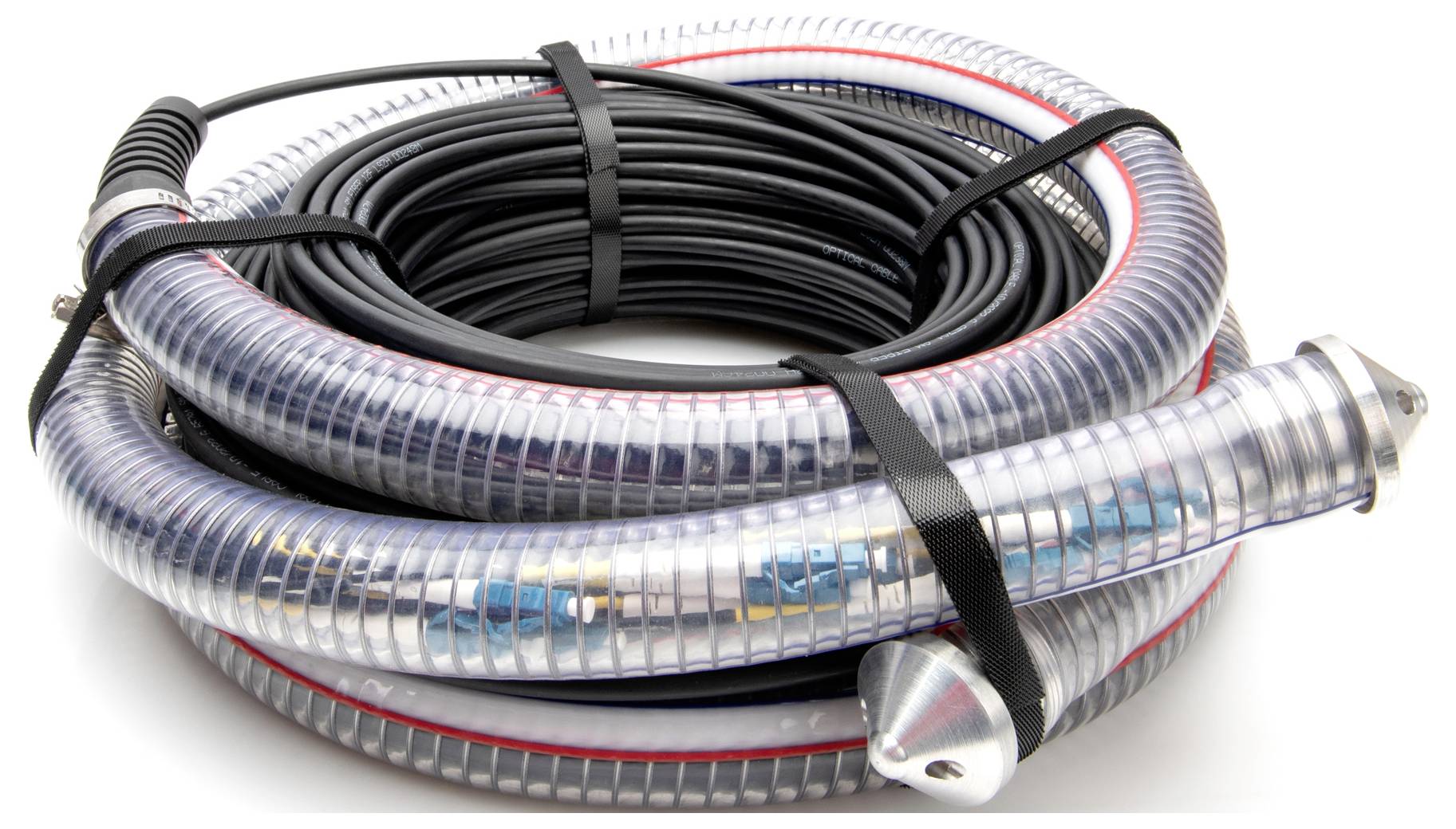 Digitus DK-2A338U100BK-BBB fibre optique FO Câble de raccordement 100 m noir [8x LC/UPC mâle - 8x LC/UPC mâle] 9/125 µ S-5