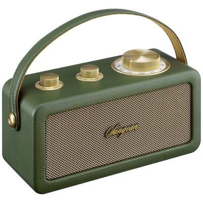 Sangean RA-101 Radio sans fil FM Bluetooth, AUX  rechargeable vert, or