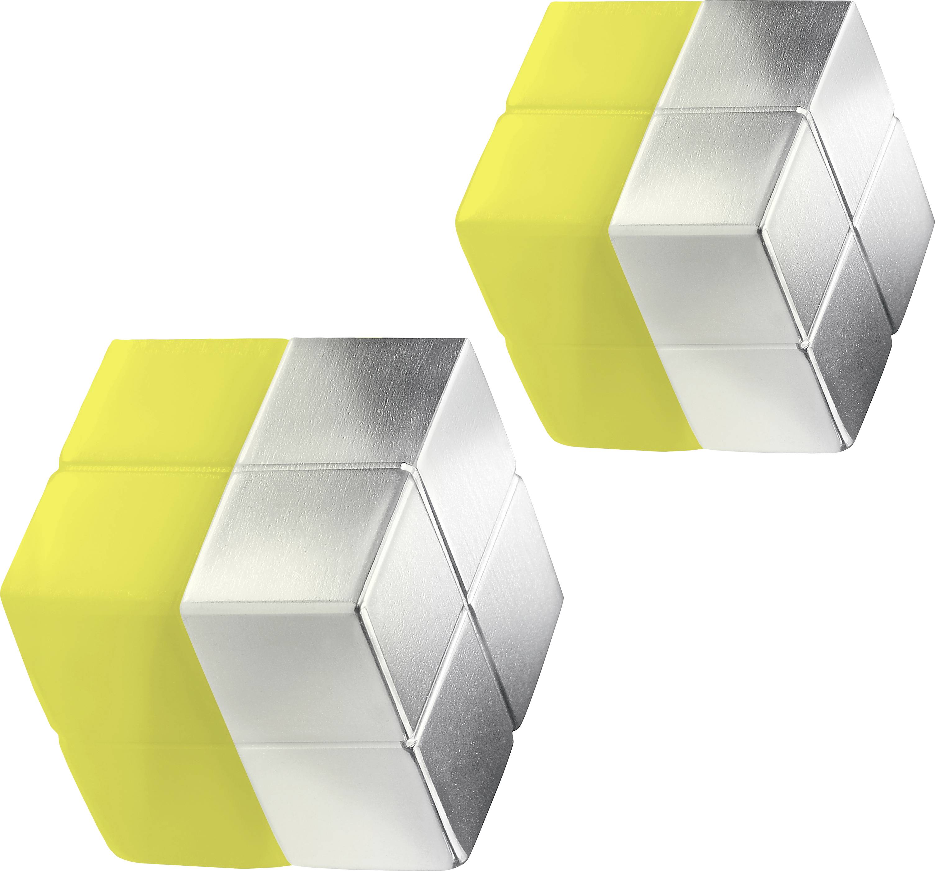 Sigel Aimant Néodyme C10 Extra-Strong (l x H x P) 20 x 10 x 20 mm cube  argent 2 pc(s) BA704 - Conrad Electronic France