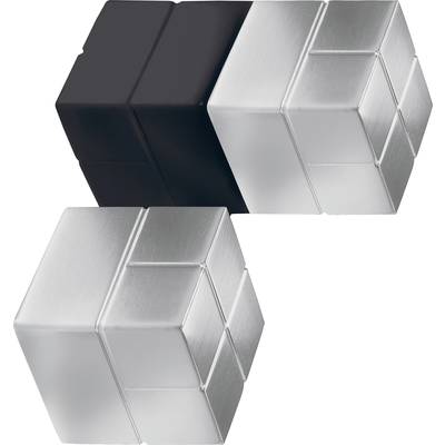 Sigel Aimant Néodyme C20 Super-Strong (l x H x P) 20 x 20 x 20 mm cube  argent 2 pc(s) BA706 - Conrad Electronic France