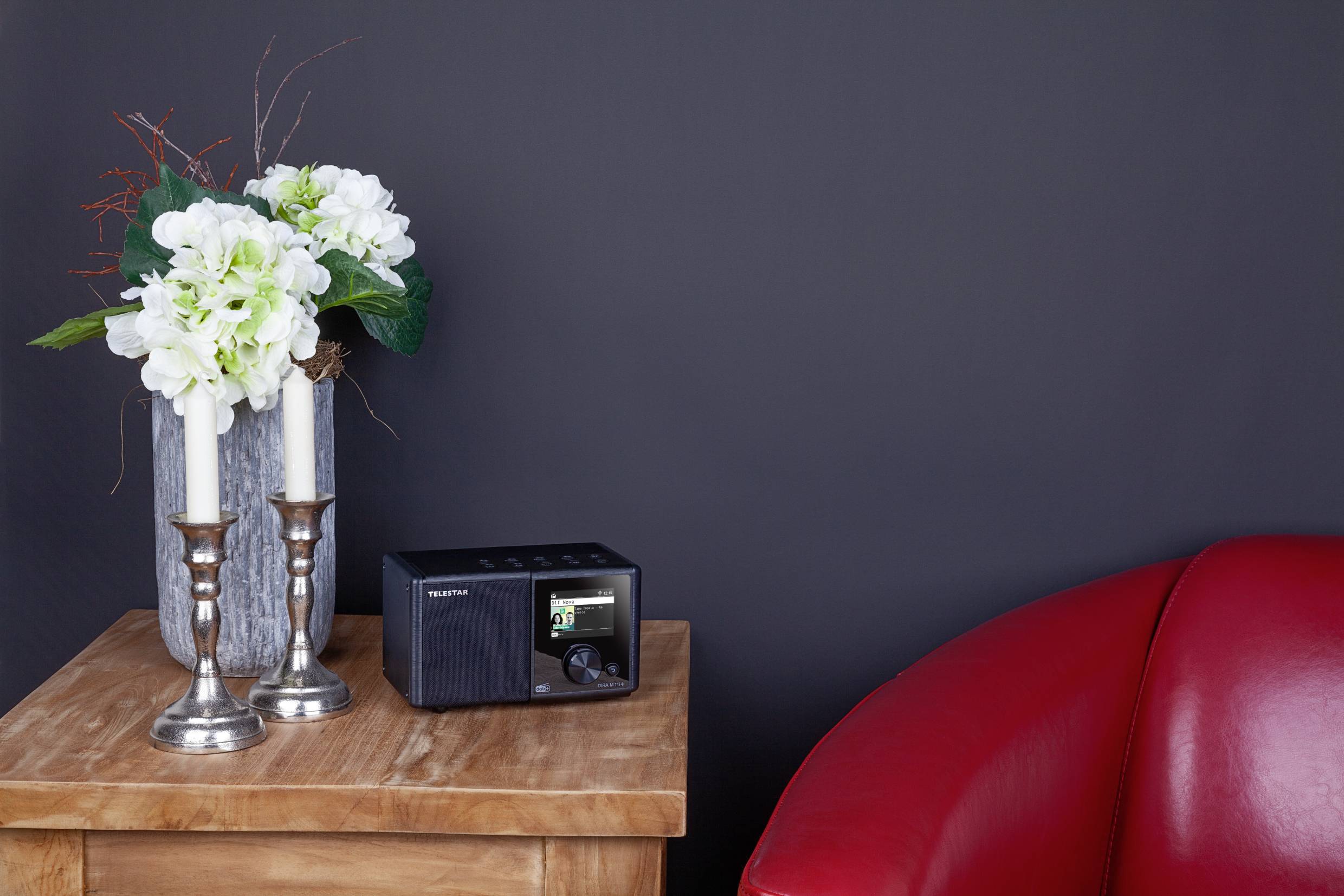 Radio DAB+ / FM / Internet / Bluetooth Compacte Multifonction DIRA M11i+-3