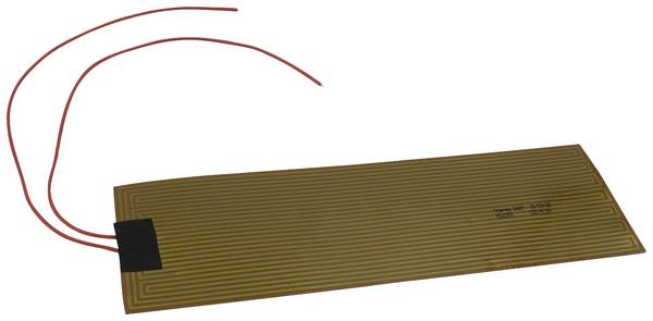 Thermo TECH polyimide Feuille chauffante autocollant 12 V 4.1 W Indice de protection IPX4 (L x l) 205 mm x 65 mm