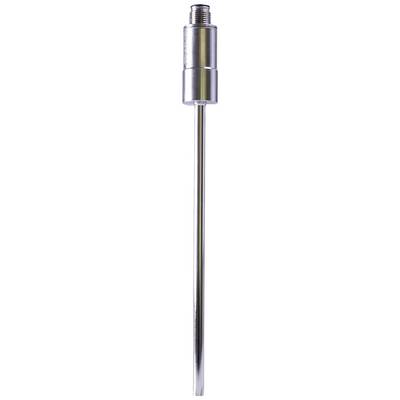 Outil cylindrique métallique avec un long manche, probablement un instrument de mesure ou un capteur pour des applications industrielles.