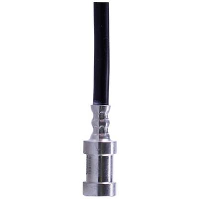 Un câble coaxial avec une fiche métallique. Adapté pour les téléviseurs, les connexions satellites ou par câble.