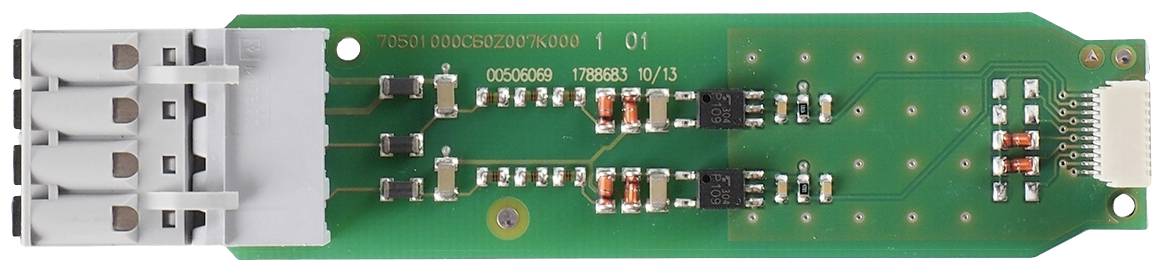 Carte de circuit imprimé : Contient des composants électroniques et des circuits. Sert à contrôler ou à connecter des appareils électriques.