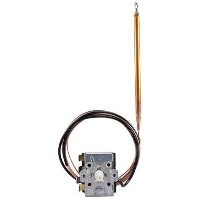 Régulation thermostatique de température avec capteur et tube capillaire, adapté aux applications de systèmes de chauffage et de refroidissement.