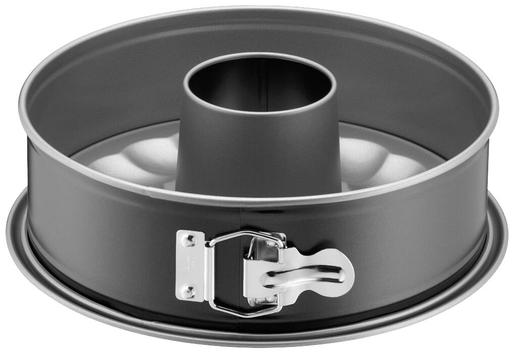 Moule à charnière avec fond amovible, idéal pour la préparation de gâteaux kouglof.