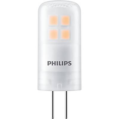 Philips 76765500 LED CEE 2021 F (A - G) G4  1.8 W = 20 W blanc chaud (Ø x H) 13 mm x 35 mm non dimmable 1 pc(s)