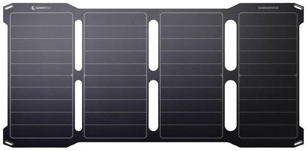 SunnyBag Sunbooster 28 146A_01 Chargeur solaire Courant de charge cellule solaire 2000 mA 28 W