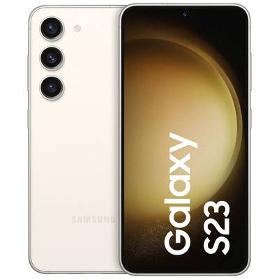 Samsung Samsung Galaxy S23 256 GB CH Cream Smartphone 5G 256 GB 15.5 cm (6.1 pouces) crème Android™ 13 double SIM
