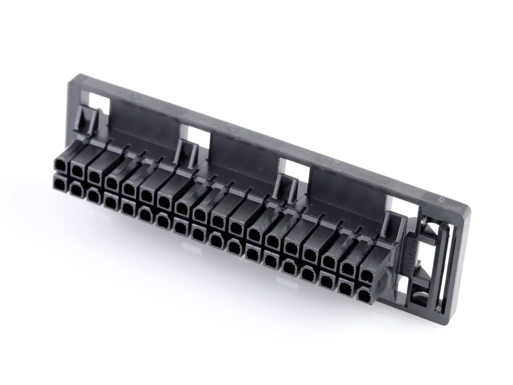 Molex Barrette femelle encastrable (standard) Nbr total de pôles 36 Pas: 4.20 mm 445160013 1 pc(s) Tray