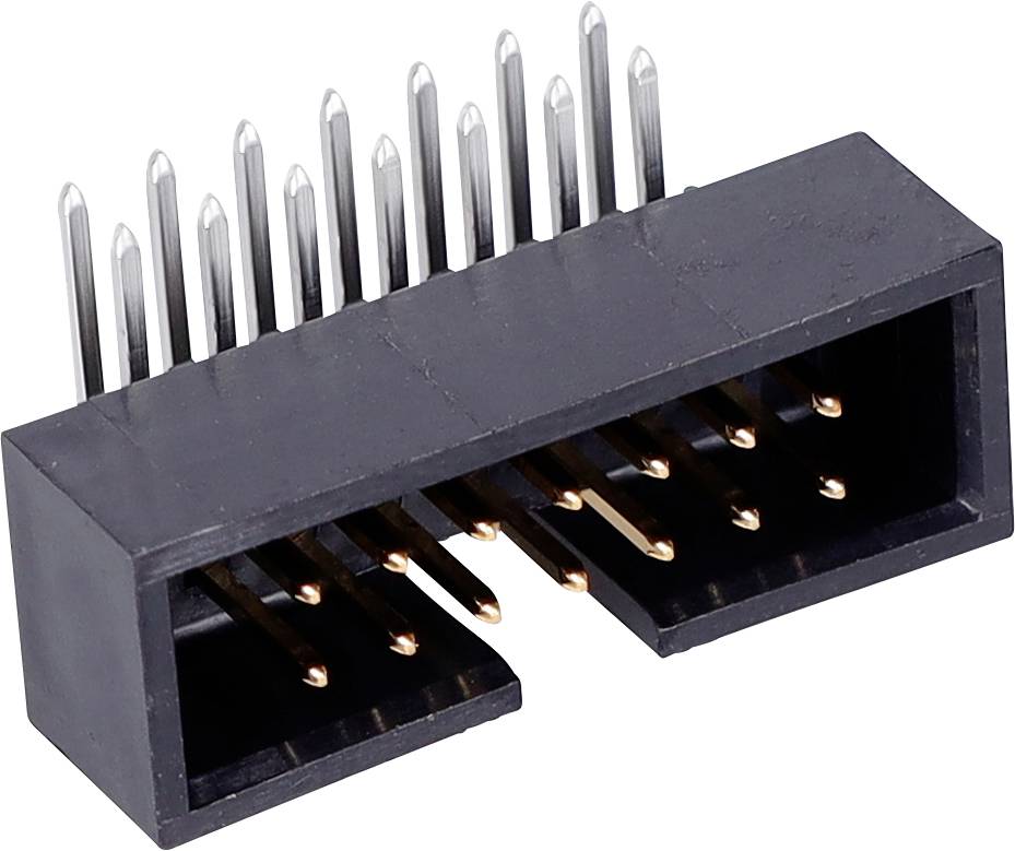 Molex 702471454 Embase mâle boîtier Pas: 2.54 mm Nbr total de pôles: 14 Nbr de rangées: 2 1 pc(s) Tray