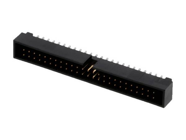Molex 702465004 Embase mâle droit Pas: 2.54 mm Nbr total de pôles: 50 Nbr de rangées: 2 1 pc(s) Tray