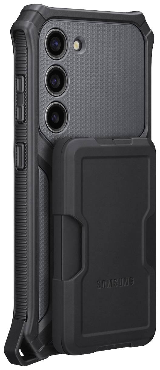 Coque pour Samsung Galaxy S23 Renforcée avec Porte-cartes et Fonction Support-5