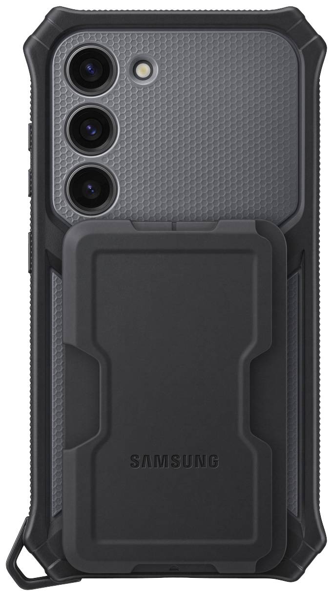 Coque pour Samsung Galaxy S23 Renforcée avec Porte-cartes et Fonction Support-7