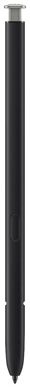 Un stylet numérique noir et élancé, doté d'un seul bouton sur le côté. Adapté aux appareils à écran tactile.