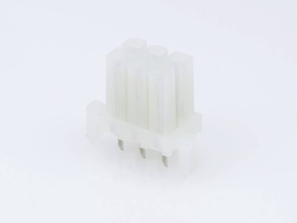 Molex Barrette femelle encastrable (standard) Nbr total de pôles 6 Pas: 4.20 mm 15247060 1 pc(s) Tray
