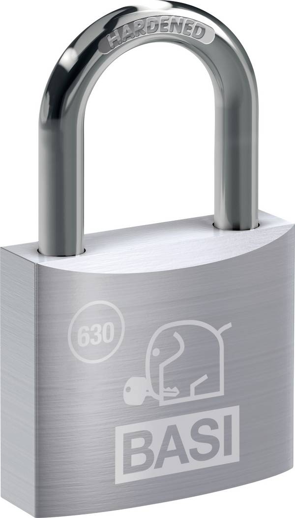 Basi 6300-2001-2003 Cadenas 20 mm fermeture universelle    avec serrure à clé