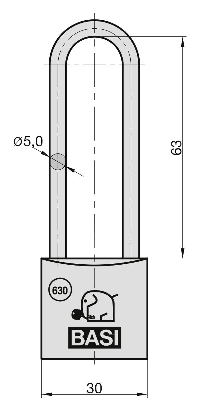 Cylindre De SERRURE Profilé Européen 30/30mm - Messing, Double Entrée, 5 Goupilles, Différent