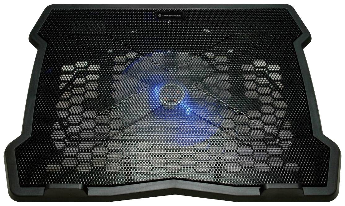 Conceptronic THANA05B Support d'ordinateur portable avec fonction refroidissante réglable en hauteur