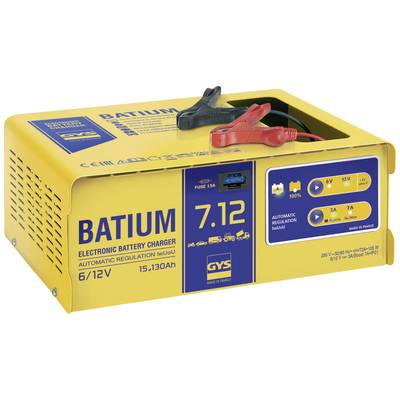 GYS Batium 7.12 024496 Chargeur automatique 6 V, 12 V  7 A 