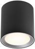 Nordlux Landon Long Plafonnier LED pour salle de bain LED LED 6.5 W blanc chaud à blanc neutre noir