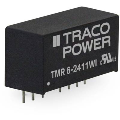   TracoPower  TMR 6-4813WI  Convertisseur CC/CC pour circuits imprimés  48 V/DC  15 V/DC  500 mA  6 W  Nbr. de sorties: 