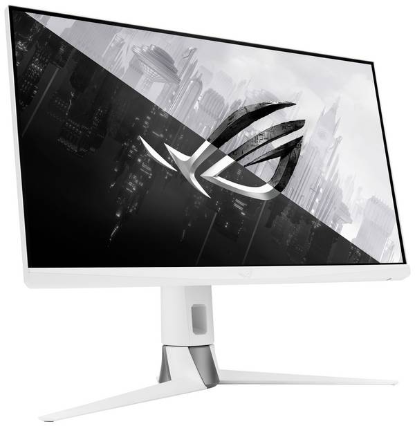 Moniteur gaming Asus XG27AQ-W ROG Strix  CEE G (A - G) 68.6 cm 27 pouces  2560 x 1440 pixels 16:9 1 ms HDMI™, DisplayPort, USB 3.1 (Gen 1), USB-A, prise casque IPS LED