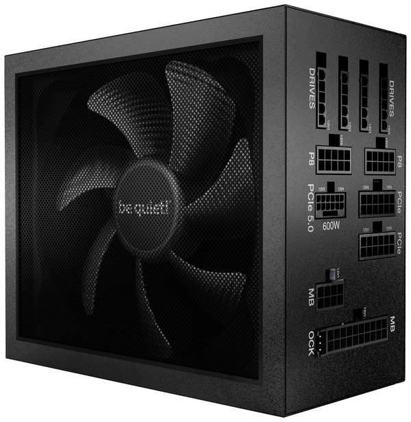 be quiet! Dark Power 13 1000 W | Alimentation ATX 3.0, 80 Plus Titanium, 1000 W, 100 - 240 V, 1100 W, 50 - 60 Hz, 13/6 A