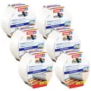 tesa 55731-00500-11 Jeu de rubans adhésifs double-face blanc (L x l) 10 m x 50 mm 6 pc(s)