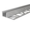 Deko Light 975360 EL-03-12 Profilé pour carrelage aluminium (l x H x P) 14 x 40 x 1250 mm 1.25 m