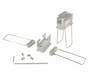 Deko Light 987040 Écrou à fente avec ressorts de tension aluminium 1 pc(s)