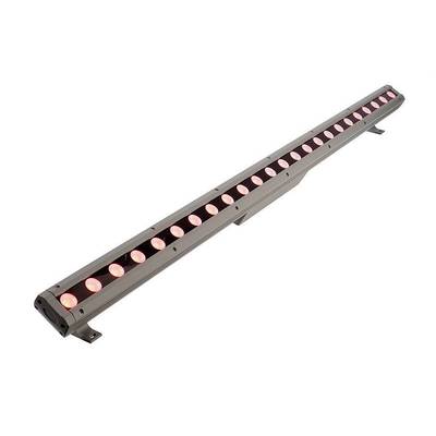 Une longue barre lumineuse élancée avec plusieurs LED rouges, idéale pour l'éclairage de scène ou des accents lumineux décoratifs.