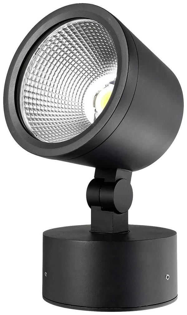 Deko Light Colt Lampe en saillie  LED LED intégrée 29 W CEE: G (A - G) blanc chaud gris-noir