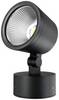 Deko Light Colt Lampe en saillie LED LED intégrée 29 W CEE: G (A - G) blanc chaud gris-noir