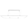 Deko Light 342221 LED Panel transparent, eckig, 50 W, 3000/4000 K, Weiß Luminaire à suspendre CEE: E (A - G) LED LED intégrée 53 W blanc signalisation (RAL 9016)