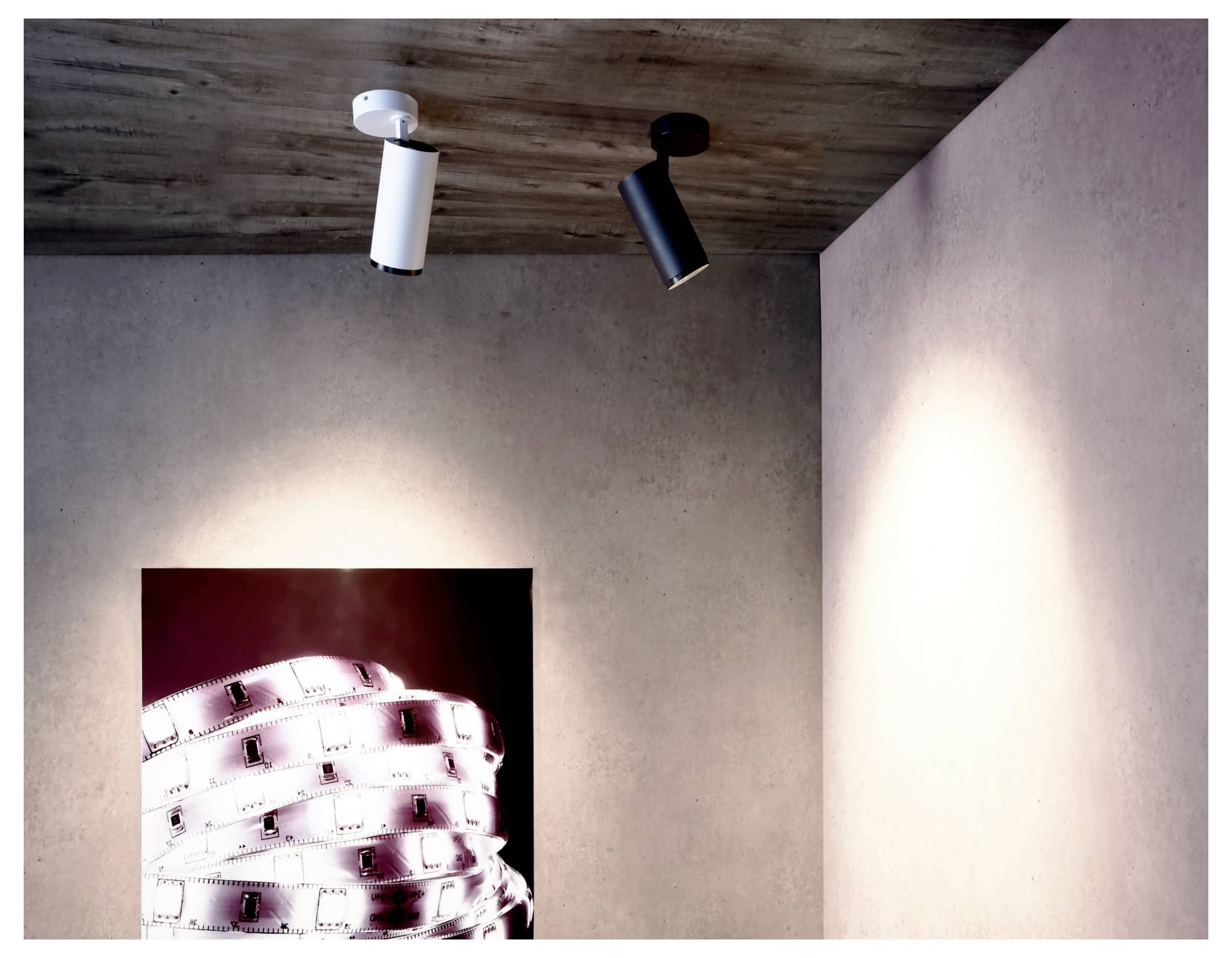 Deko Light Lucea 10 Luminaire de plafond en saillie LED intégrée 10 W CEE: F (A - G) noir profond (RAL 9005)-4