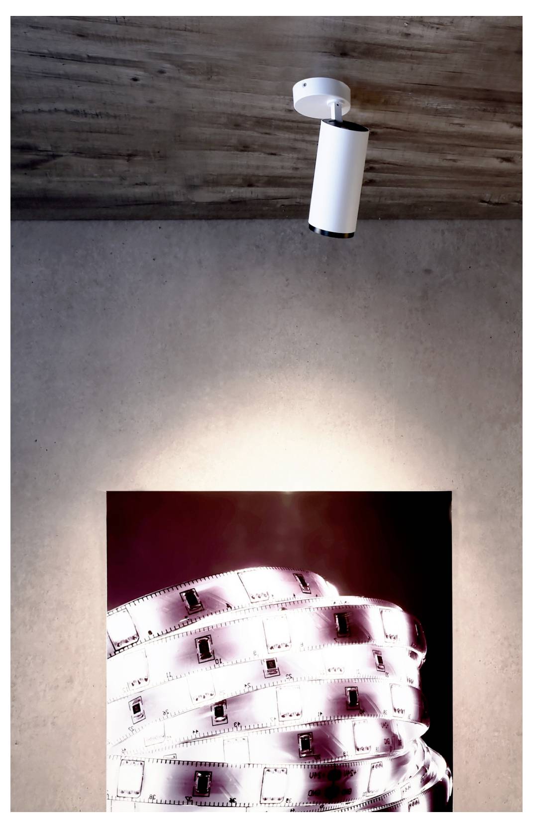 Deko Light Lucea 10 Luminaire de plafond en saillie LED intégrée 10 W CEE: F (A - G) noir profond (RAL 9005)-5