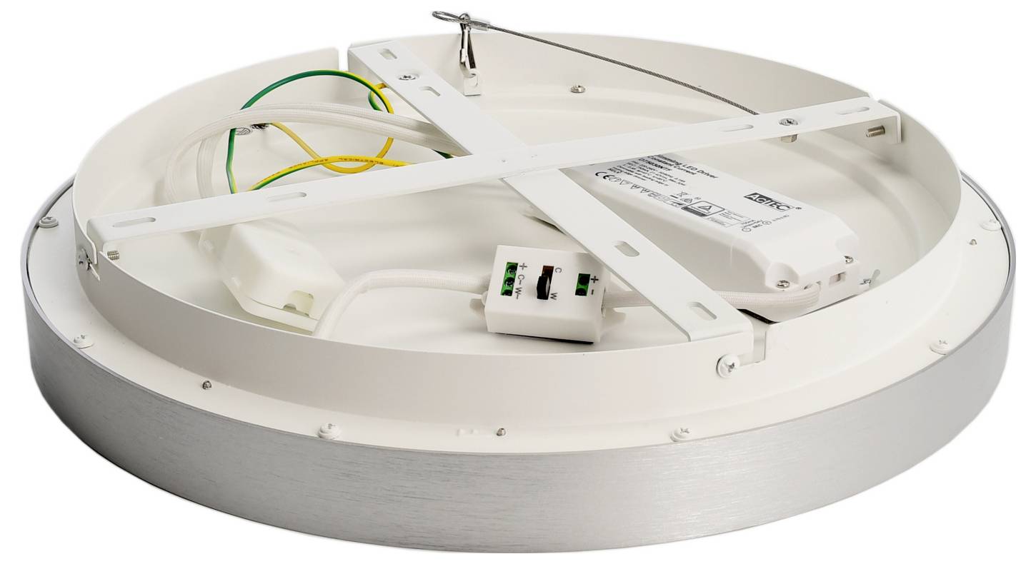 Deko Light Merope Luminaire de plafond en saillie LED LED intégrée 30 W blanc chaud, blanc neutre argent-1
