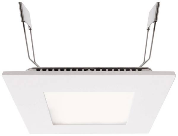 Deko Light 565154 LED Panel Square 8 Luminaire à LED encastrable  CEE: G (A - G) LED LED intégrée 7 W blanc de sécurité (RAL 9003)