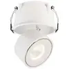 Deko Light 565344 Uni II Max Luminaire à LED encastrable CEE: G (A - G) LED COB LED intégrée 24 W blanc de sécurité (RAL 9003)