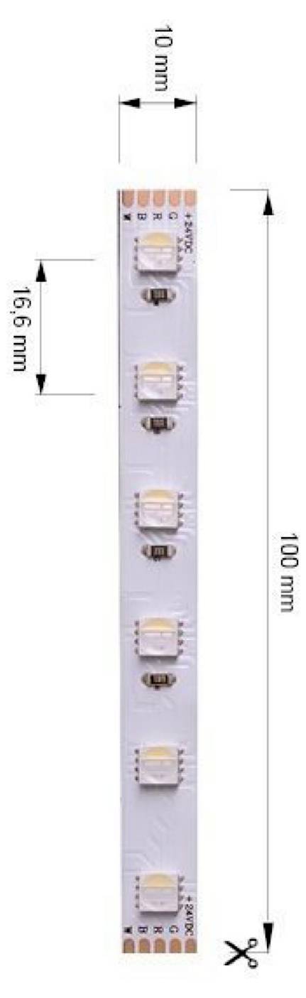 Deko Light 840236 Ruban LED CEE: G (A - G) avec câble à extrémités ouvertes 24 V/DC 5000 mm RVB, blanc chaud 5 m-6