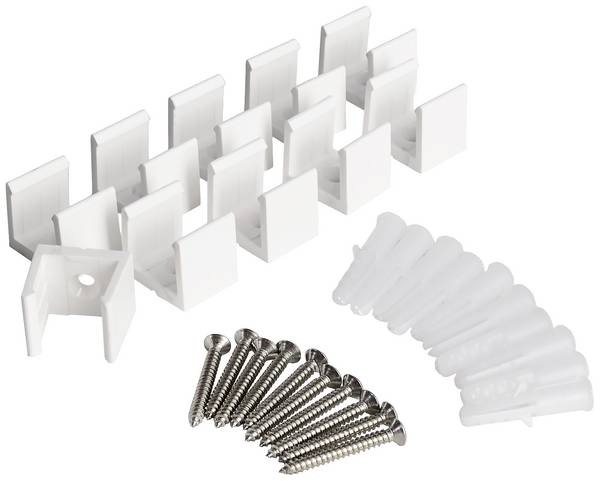 Deko Light 930692 Montageklammern Set 10 St. für 230V LED Stripe Support de montage plastique 10 pc(s)
