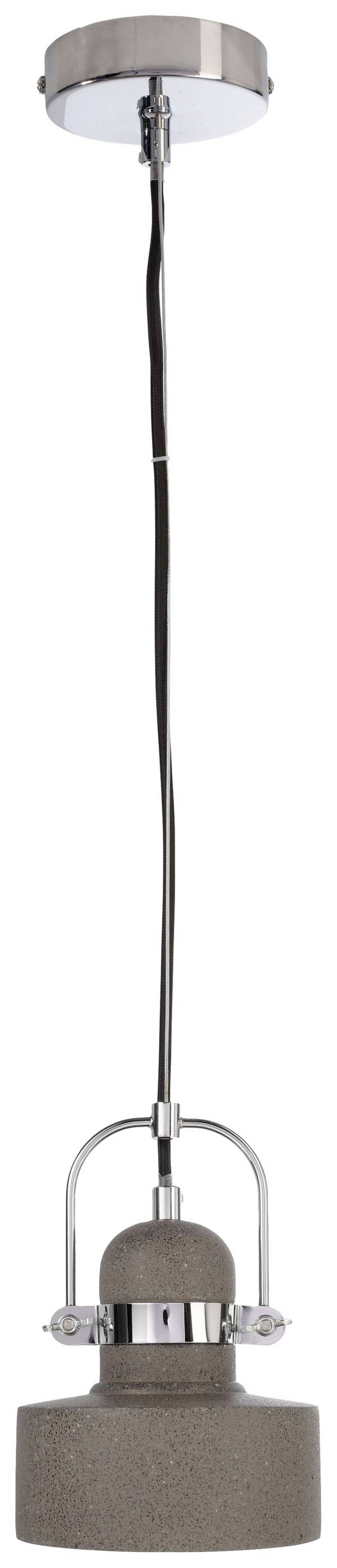 Deko Light Pavonis 342104 Luminaire à suspendre LED, Ampoule halogène E27  25 W gris foncé